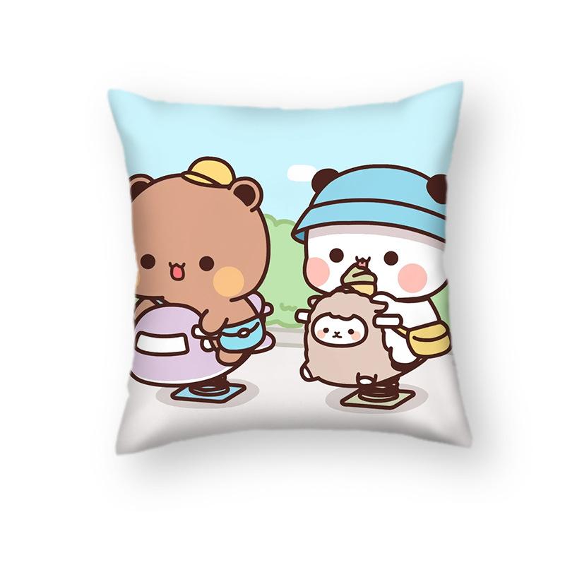 New Cartoon Doll Home Cute Pillow Cushion Cover Couple Gift Nap Sofa Car Gift Pillow