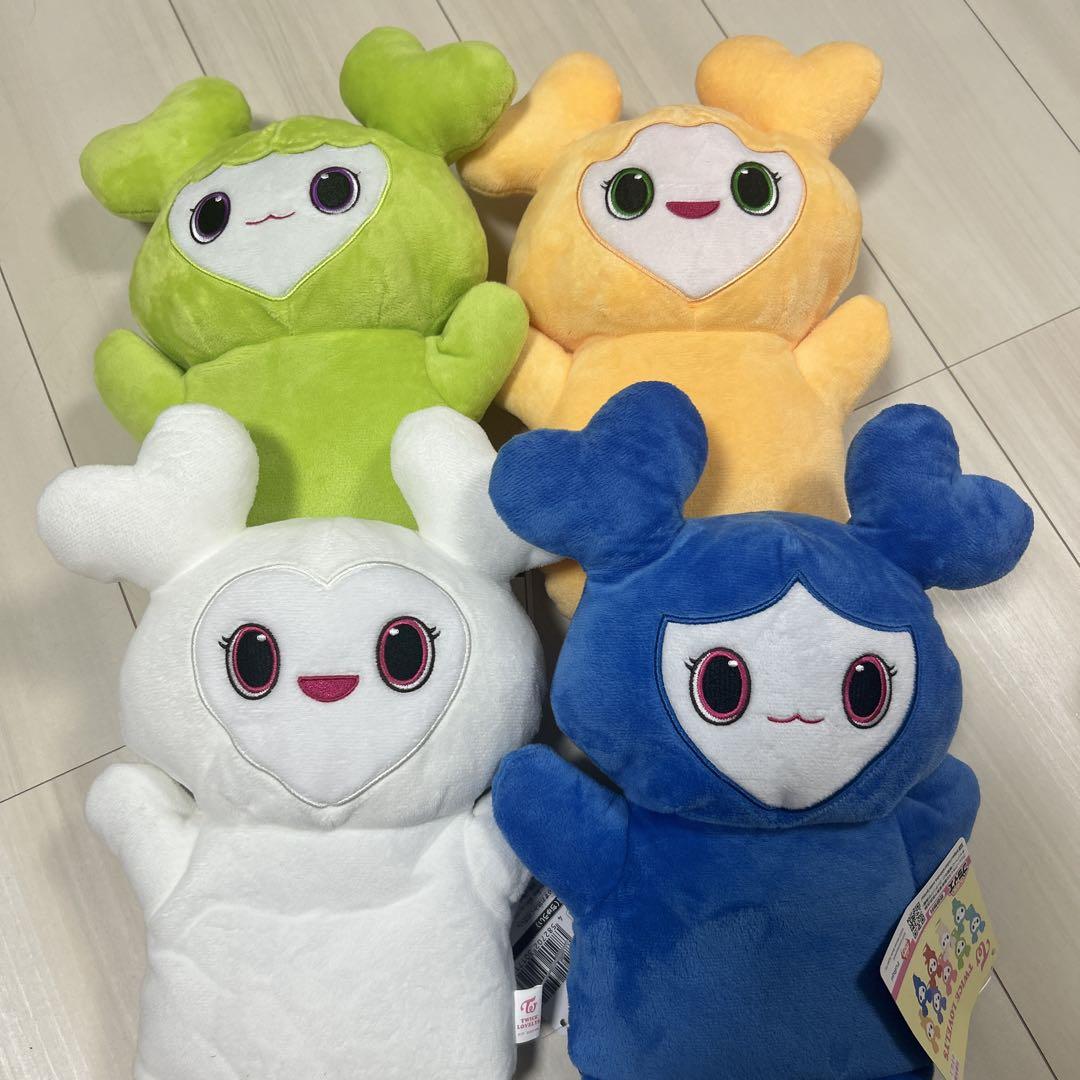 

[USED] GIGO Exclusive TWICE LOVELYS Plush Puppets (4 Types)