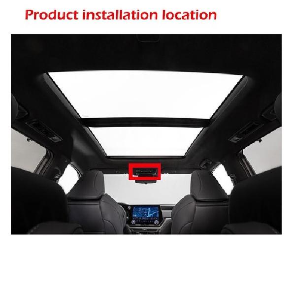 Car front reading light Decorative frame For Lexus TX 350 500 2024-2025