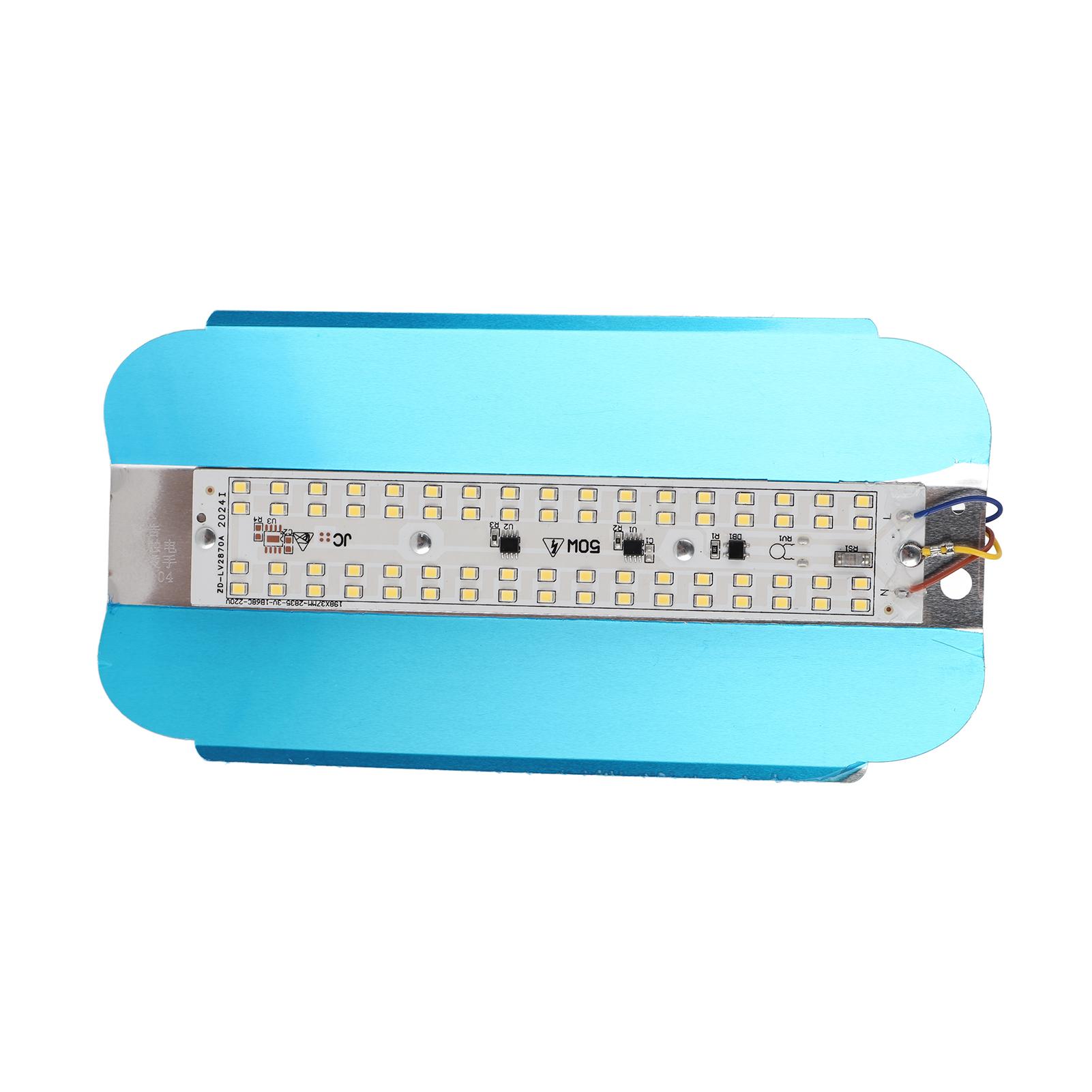 

Йодно-вольфрамовая лампа LED 50 Вт Уличный прожектор Яркий Водонепроницаемый для Сада Ночного рынка Уличной палатки 6500K Холодный белый