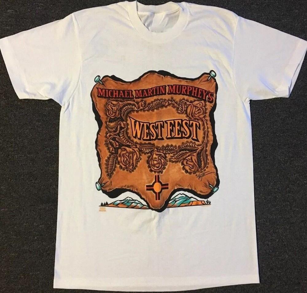 

Vintage Michael Martin Murphey Tshirt Short Sleeve All Size S to 5XL NZL017 Unisex T-Shirt XXXL