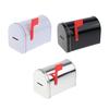 Mailbox Windproof Mail Insertion Modern Iron Letterbox for Outdoor Gate Door