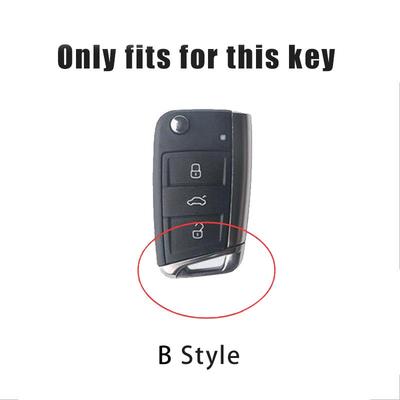 2025 Hot Fashing Zinc Alloy Car Key Case Cover Shell For Volkswagen VW Polo Golf 7 MK7 Tiguan Passat Jetta E-golf Keychain Acces