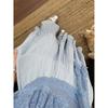[Original practice] Summer French elegant romantic super fairy pleated high-waisted skirt long swing skirt