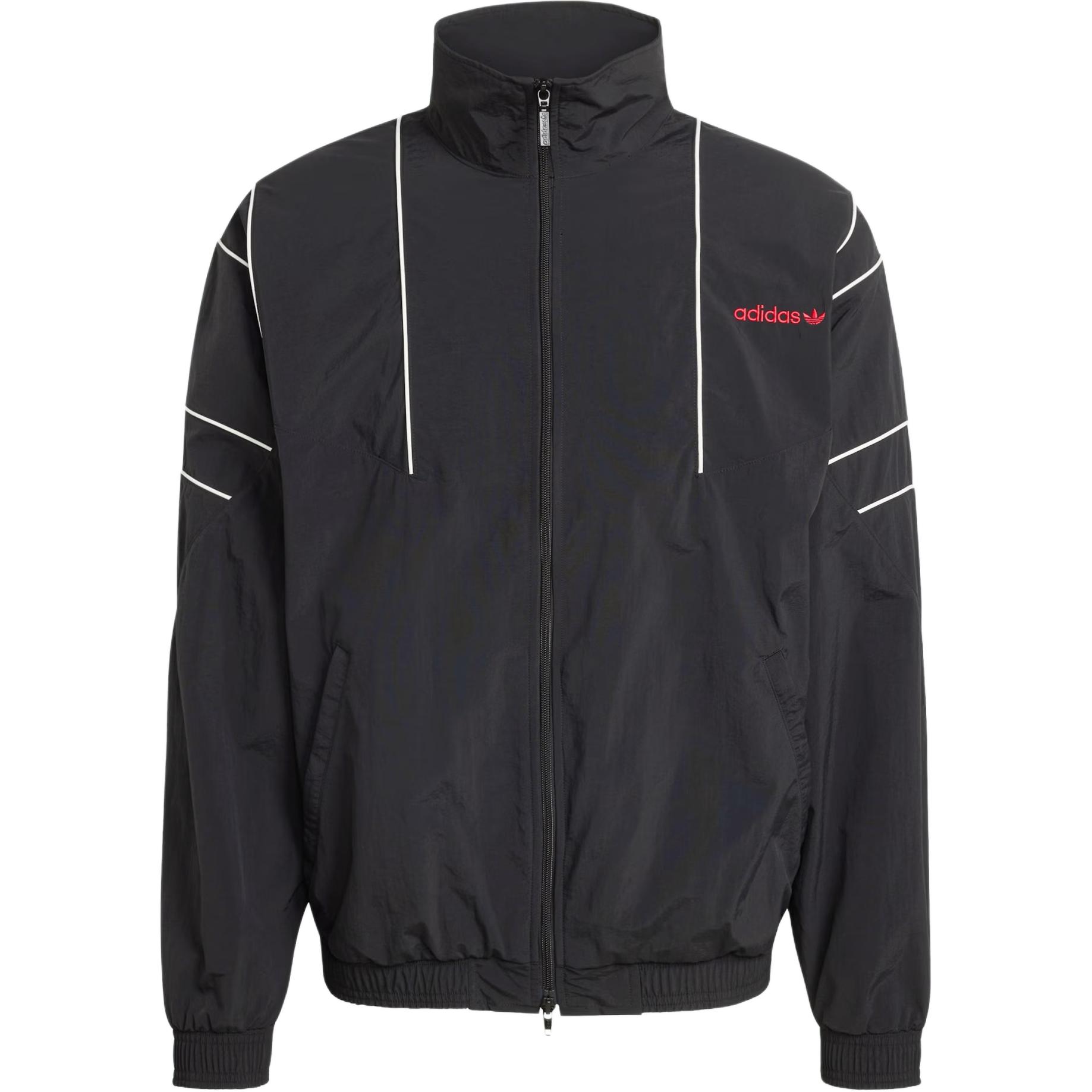 

Adidas Оригінали Логотип-Літери Блискавка Довгий Рукав Вільна Куртка Чоловічі куртки KE0096 S