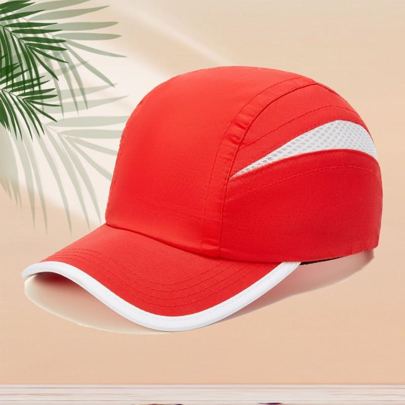 Quick-drying Hat Embroidery Summer Men's and Women's Light and Breathable Cap Shading