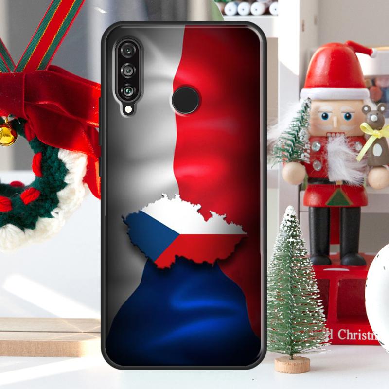 Czech Republic Czech Flag For Huawei Nova 12i 11i 8i 12s Y73 Y72 Y61 Y91 Y90 Y70 Y60 9 10 SE P60 Pro P30 P40 Lite Case