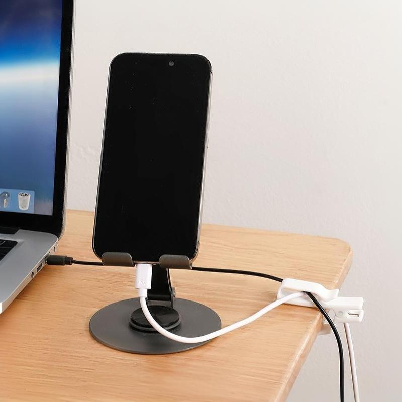 3Pcs Cable Management Clip Desk Edge Wire Holder No Drill Data Line Fixed Clamp For Desktop Home Car Cable Organizer