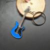 New Dice Key Chain Metal Personality Dice Poker Soccer Guitar Model Alloy Keychain Gift Car Key Ring 17045