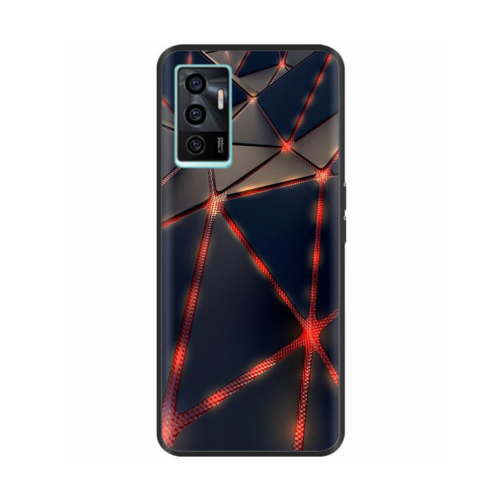 For vivo V23e Case Soft Silicone Cover Back Case for vivo V23e 5G Silicon Phone Case V2126 v 23e vivoV23e Bumper Coque Fundas