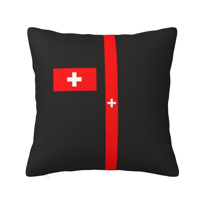 

Пользовательские Чехлы для Декоративных Подушек с Бернским Медведем и Швейцарским Флагом в Нордическом Стиле, Декорация, Швейцария, Берн, Герб, Подушка 40x40cm16x16Inch