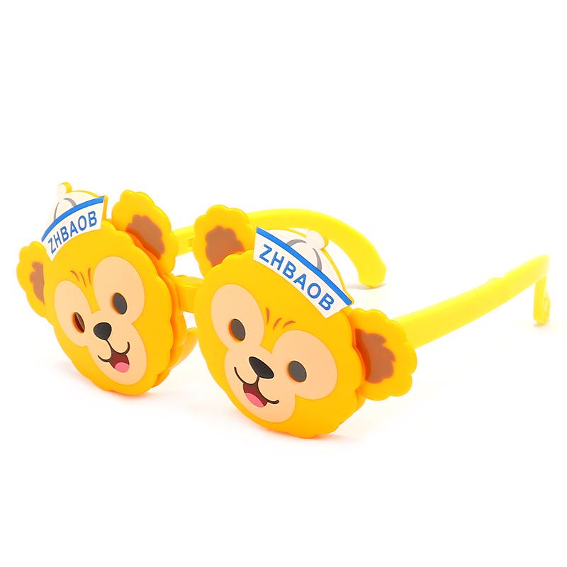 Children's Polarized Flip-Up Monkey Sunglasses with UV Protection