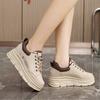 Women's Casual Shoes 2025New Korean Wind Student Shoes Flat Bottom Lace Up Trainers Casual Versatile Vulcanize Shoes Tenis Mujer