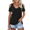 Women's 2023 Fashion Off-the-Shoulder Short Sleeve T-shirt