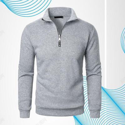 Uomo Autunno Inverno Felpa Pullover Mezza Zip Uomo Dolcevita Manica Lunga Raglan Felpe Calde Streetwear Business