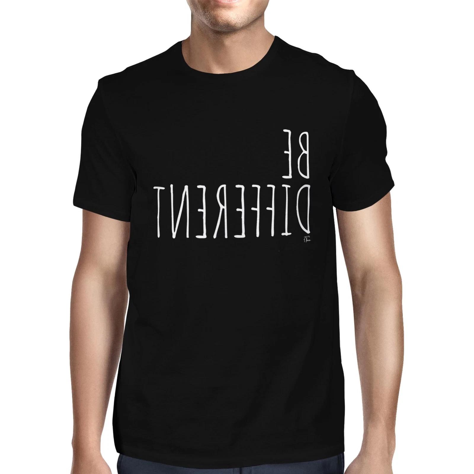 1Tee Mens Be Different Reverse T-Shirt S