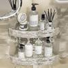 Plastic Bathroom Corner Storage Shelf Convenient Cosmetic Holder Storage Rack  Hostel