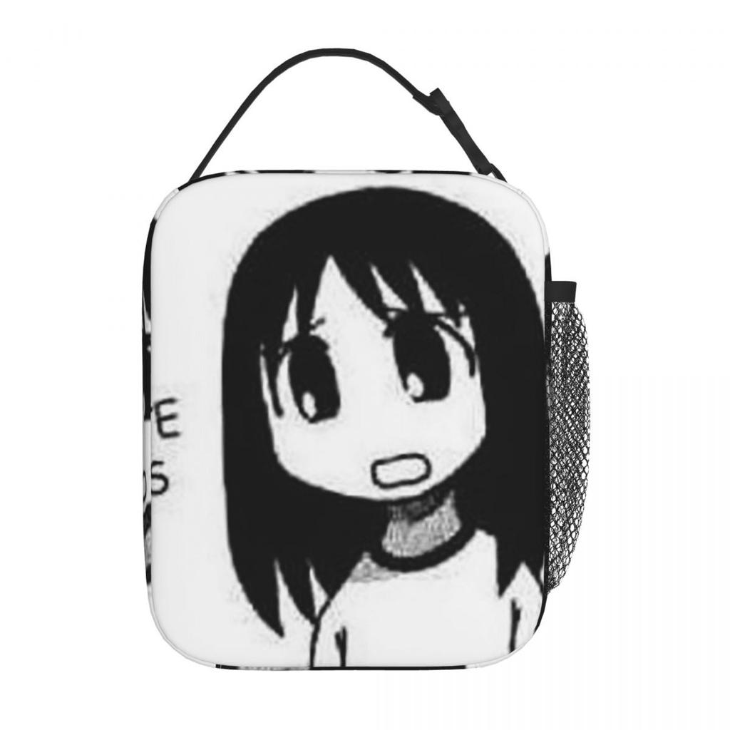 Azumanga Daioh Anime Osaka Ayumu Kasuga Isolierte Lunchtasche für Damen Kinder Tragbare Lebensmittelboxen Thermische Lunchbox Tragetasche