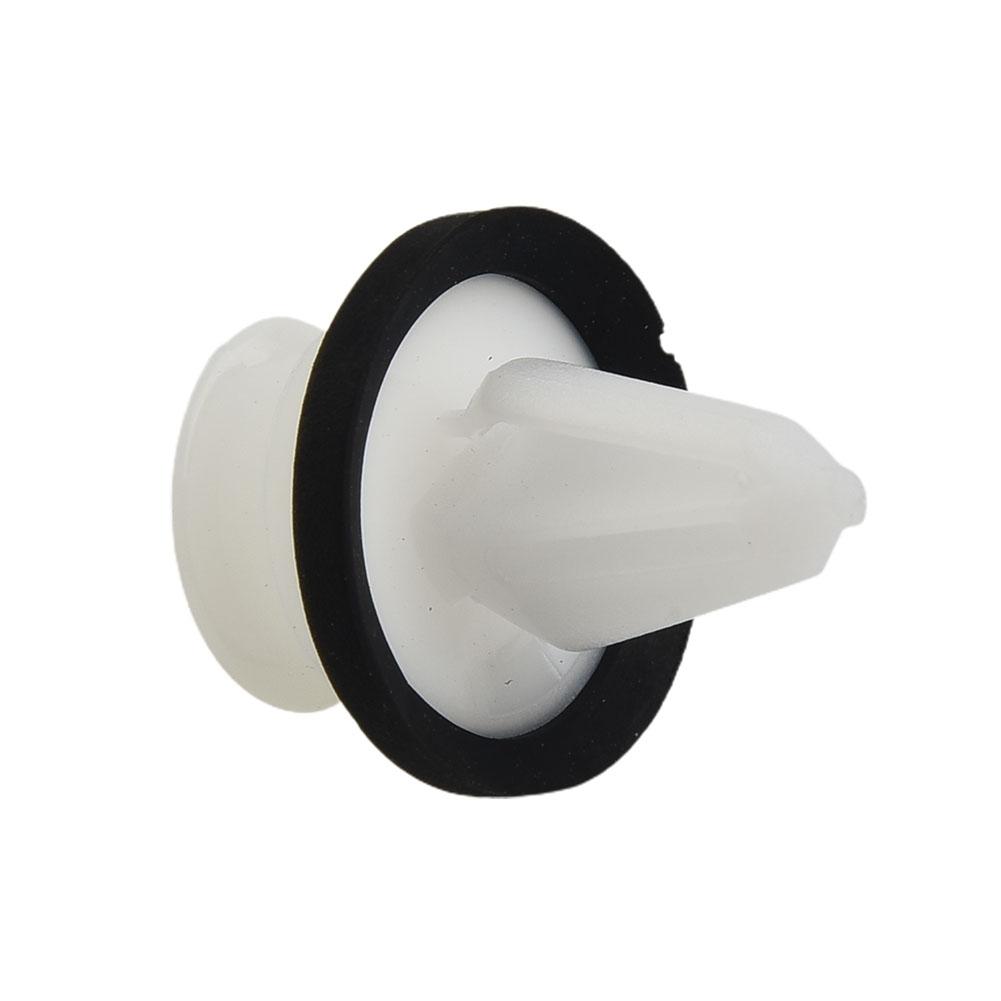 White Door Panel Clips with Sealer Perfect for Ford W713297 S300 Set of 20
