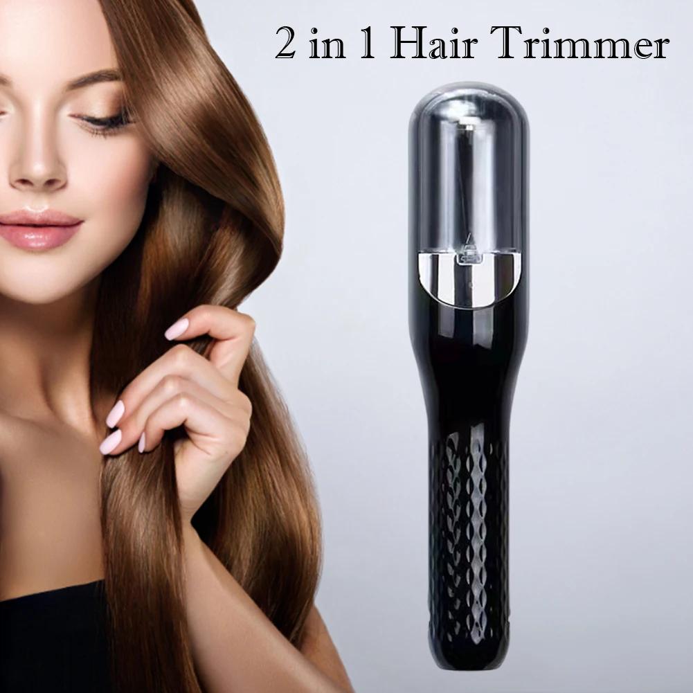 Hair Ends Trimmer Split Remover Dry Damaged Brittle Professional Automatic Trim Split For Women Cordless Hair Cutting Machine