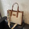 Sac en toile grande capacité pour les trajets quotidiens, nouveau sac messager populaire polyvalent pour femmes, sac fourre-tout portable à la mode