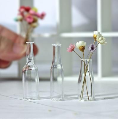 1/6 1/12  Doll House Simulation Miniature Mini Glass Bottles Cup  Model Decor