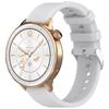 Klassisches 18mm Silikonarmband Anzug für OPPO Watch X3 Mini X2 mini Hautfreundliches Silikonarmband mit Diamantmuster