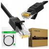 Ugreen Network Cable Nw102 Ethernet Rj45, Cat.6, Utp, 3M (Black)