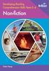 The Developing Reading Comprehension Skills Years 3-4: Non-fiction Book
