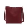 Large Capacity Retro Simple Korean Style Fashion Single Shoulder Crossbody Bucket Bag