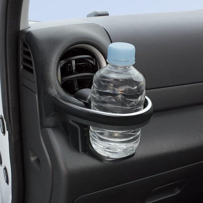 Tsuchiya Yac Nissan E26 Caravan Air Conditioner Drink Holder Set (Black)