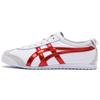 Mexico 66 Comfortable Durable Low-Top Running Shoes Unisex Sneaker White Red Blue 1183A656-100