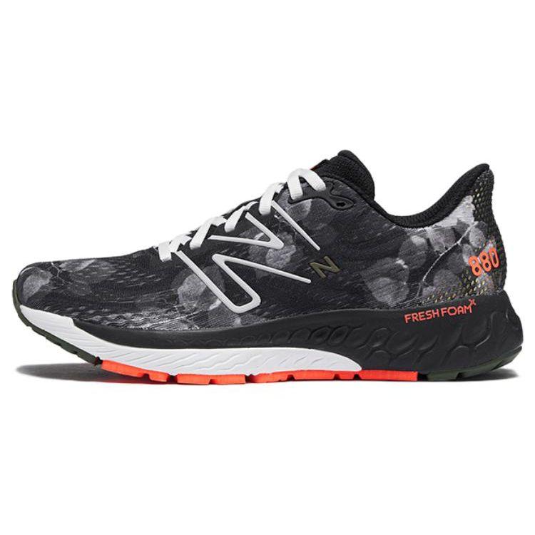 New Balance 880 V13 Daily Fabric Low Top Running Shoes Women Sneaker Black Red W880L13