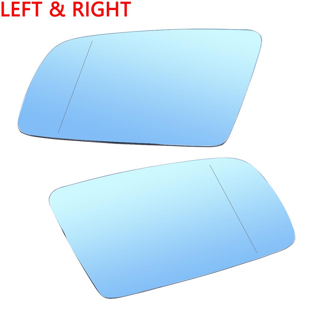 2PCS Side Rearview Heated Mirror Glass for BMW 5 Series E60 520d 520i 523li 525li 530li 2004 - 2007 51167065081 51167065082