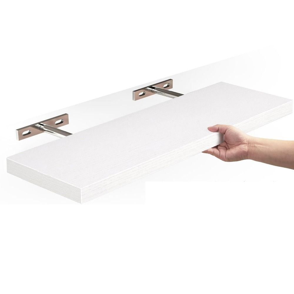 Invisible Brackets Floating Shelves Durable Display Stands Plant Rack  Sundries Storage
