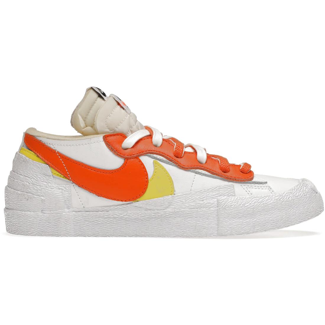 

Sneaker Nike Blazer Low sacai White Magma Orange(DD1877-100) 38.5