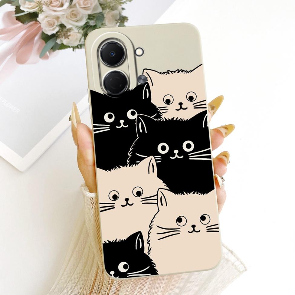 For Tecno Spark Go 3 5G KN3 Casing For Techno Spark Go 3 5G Cover Luxury Fashion Cute Cartoon Funny Painted Silicone Phone Case