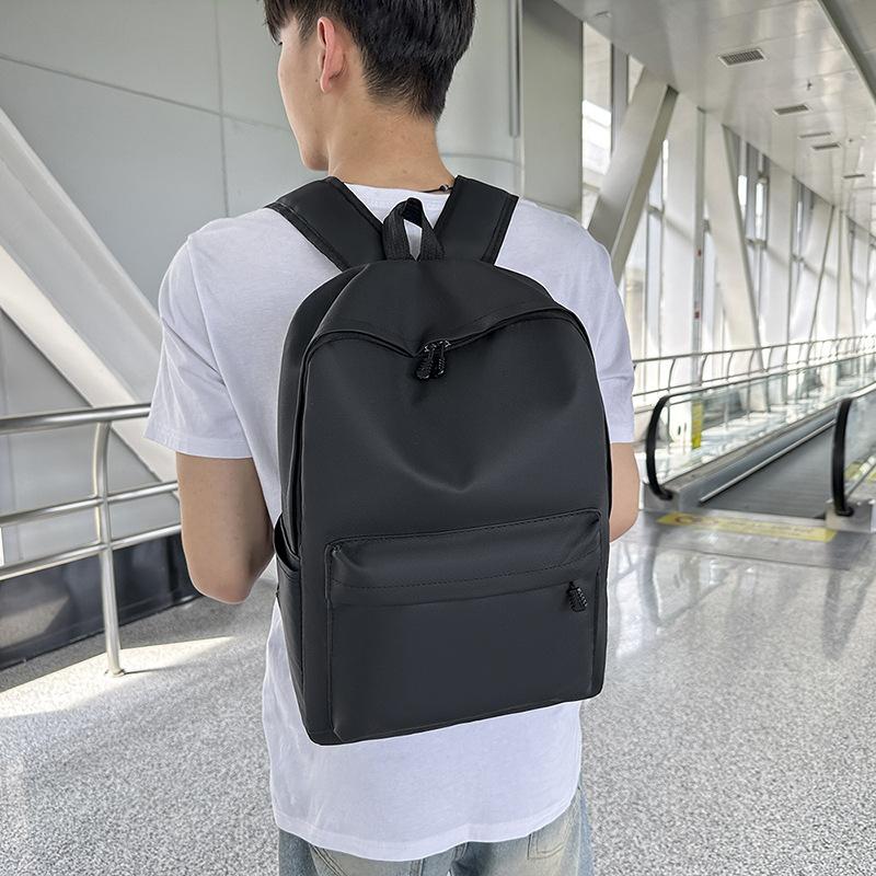 Schoolbag New Lightweight and Simple Computer Backpack Medium College Student Schoolbag Outdoor Travel Backpack Leisure Backpack Women