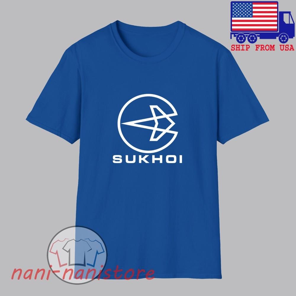SUKHOI Company Men#039;s Blue Size S5XL Unisex T-Shirt S
