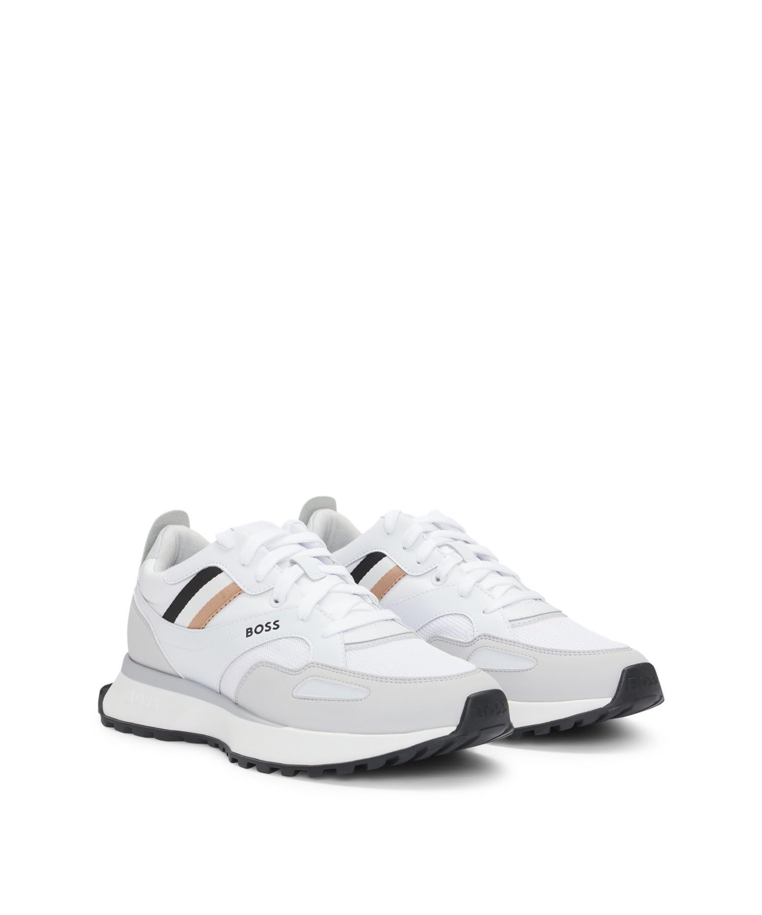 

Кросівки в стилі бігу з підошвою з ЕВА гуми розмір білий [BOSS], чоловічі 45, білий