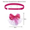 50/100PCS Dog Hair Bowties 2026 NEW Flash Skirt Trim Dog Bow Ties Grooming Pet Accessories Dog Neckties For Dogs Pets Grooming