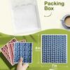 Cleaning Cloth Reusable Kitchen Dish Towels Eco-friendly Microfiber Knitted Print Dishcloths Lint Free Washable Duster Rags Tea Towels 9*7inch