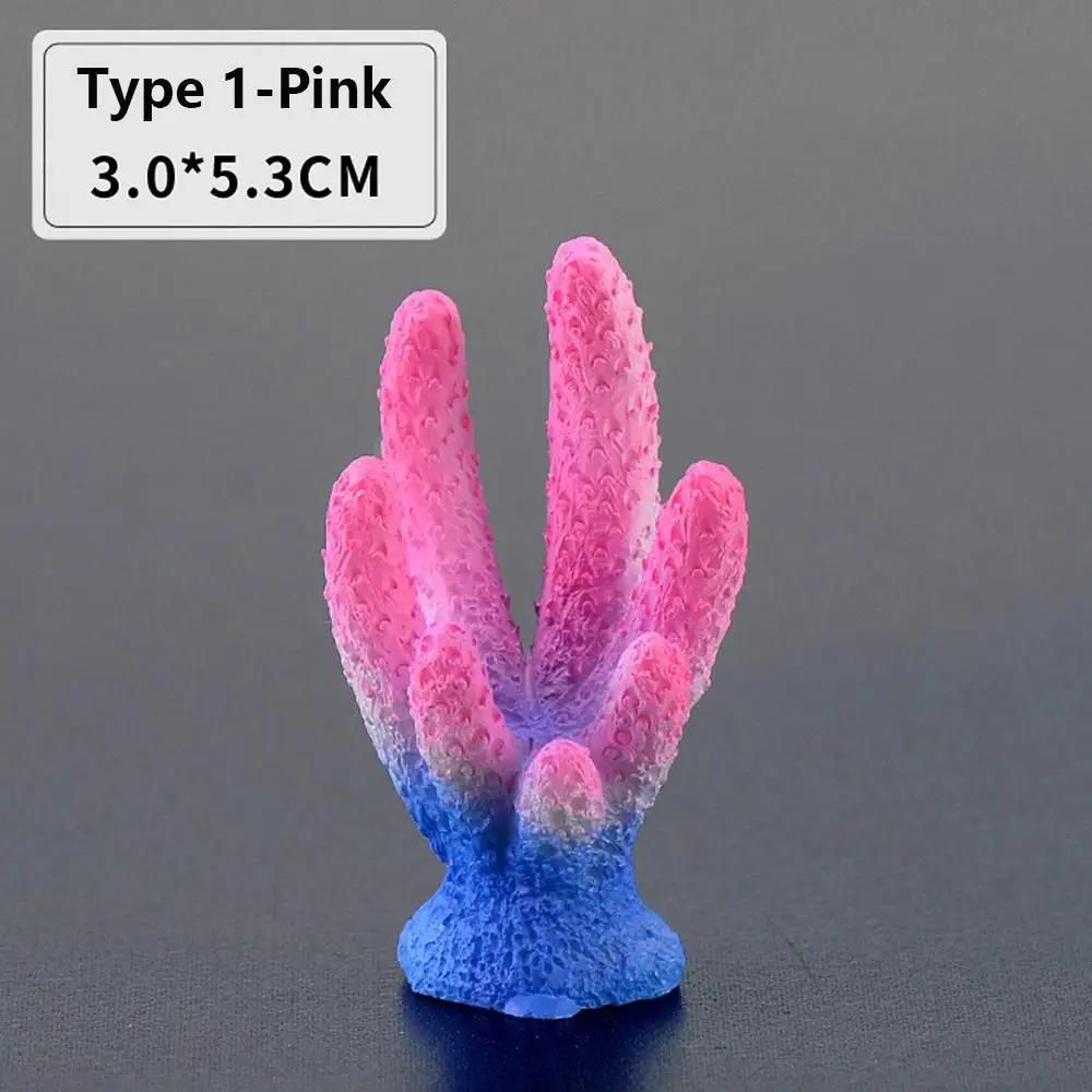 Aquarium Artificial Coral Landscape Ornaments Garden Fish Tank Decor Resin Reef Rock Making Simulation Starfish DIY Background