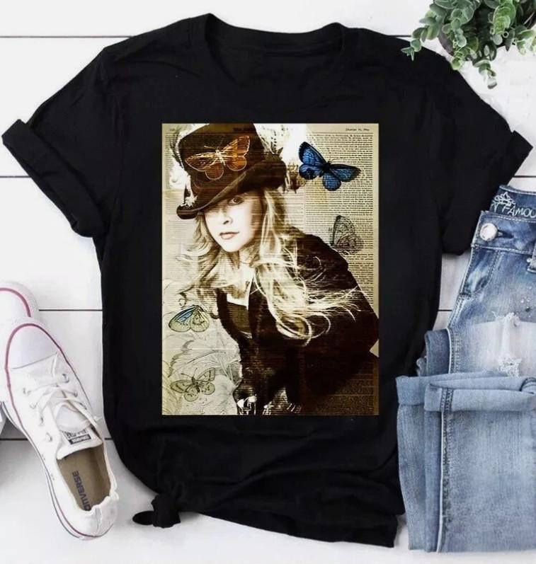 

80s Vintage Stevie Nicks Trending Unisex Shirt Stevie Nicks Fan Gift Shirt Unisex T-Shirt S