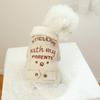 Pet Clothes Dogs Cats Cute Winter Fleece Thickened Leather Coat Small Medium Pets