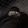 Original Art Style Flower Exquisite Edelweiss Rings For Women Fashion Light Luxury Suitable For Daily Wearing Jewelry
