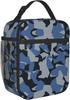 Green Camo Insulated Lunch Bag for Teen Boys Men, Reusable Leakproof Cooler Camouflage Lunch Box Bag for Kids School
