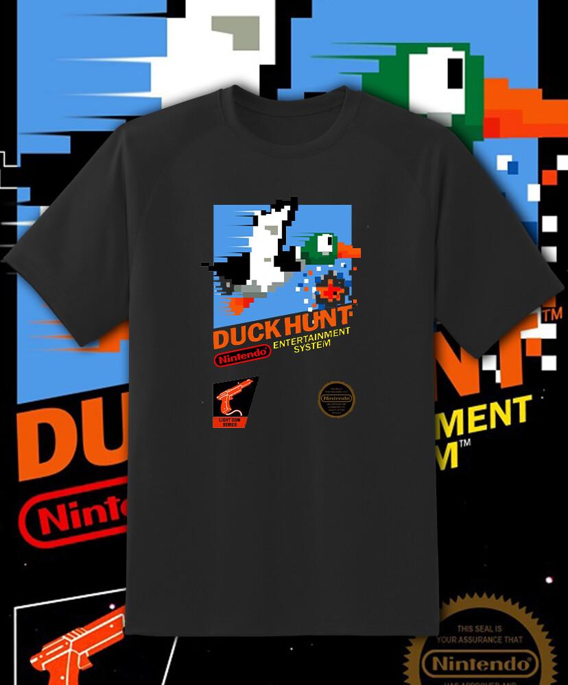 

Duck Hunt Nes Retro Box Art Video Game T Shirt Youth M - Adult 6Xl! 2XL