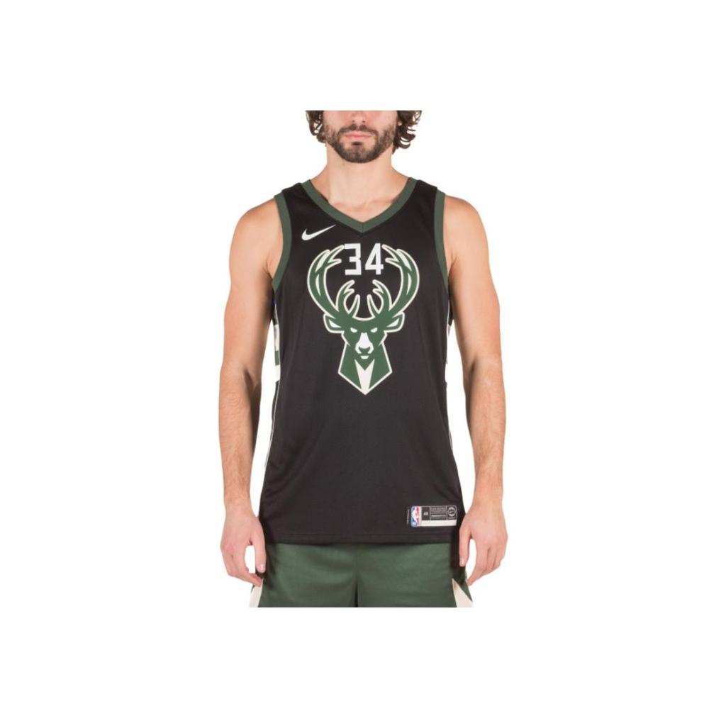 Nike X NBA Collaboration Comfortable Casual V-Neck Sleeveless Basketball Jersey Men Jersey Black 877212-010