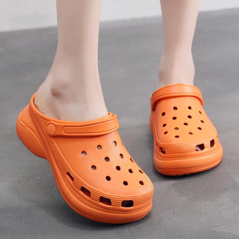 Sandalias de verano para mujer Zuecos Zapatos de jardín secos rápidos  Sandalias de playa antideslizantes Zapatillas antideslizantes Suela gruesa  Suela aumentada Chanclas Sandalias para mujer comprar a buen precio —  entrega gratuita,